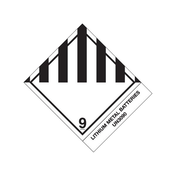 Bsc Preferred 4 x 4 3/4'' - ''Lithium Metal Batteries'' BUY00030157 - main